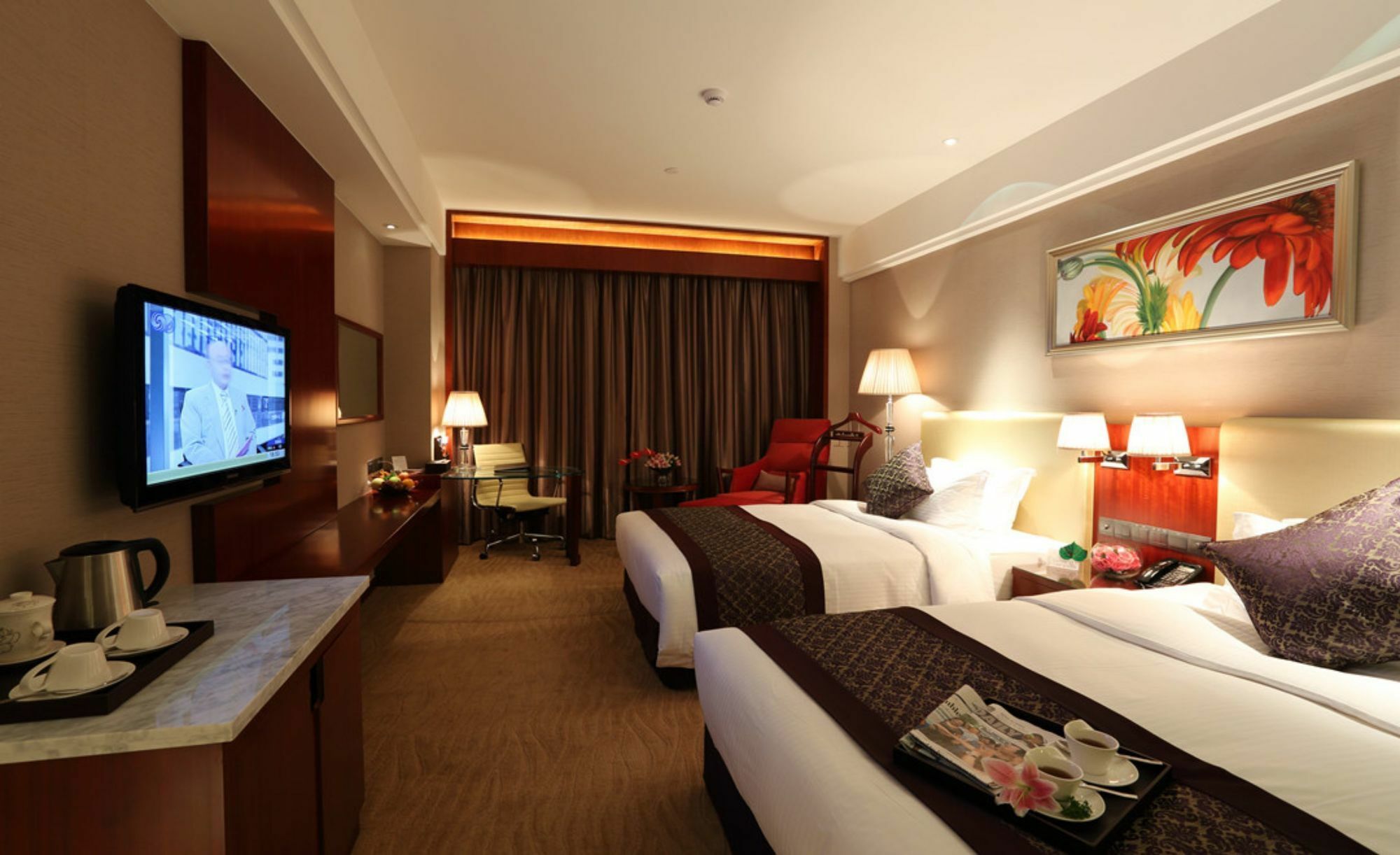 Wuhan Tianchimel Hotel Exterior foto